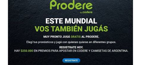 Totalmedios Codere Lanz Su Campa A Mundialista Y Su Prodere