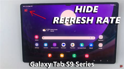 How To Disable Refresh Rate On Samsung Galaxy Tab S S Ultra Youtube