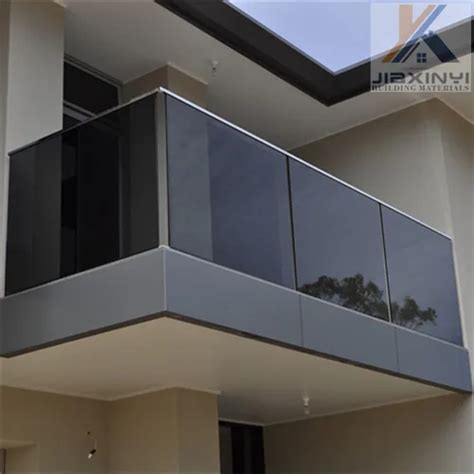 Kaca Railing Balkon Dengan Bingkai Aluminium Alibaba