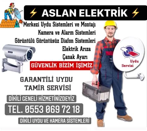 Dikili Uydu Servisi Tamircisi Aslan Elektrik Elektronik