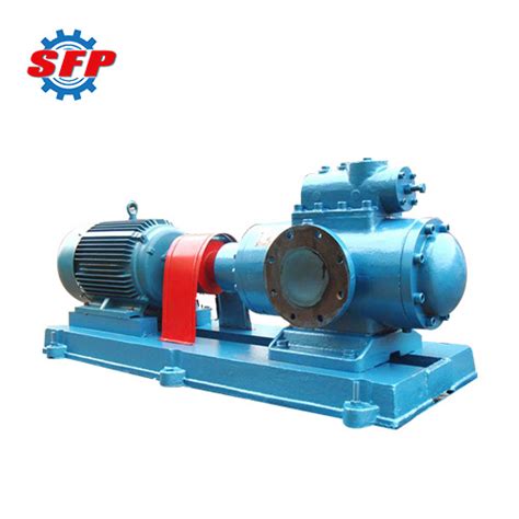 The Rotor Of SN Three Spindle Screw Pump Is Hydraulically Balanced