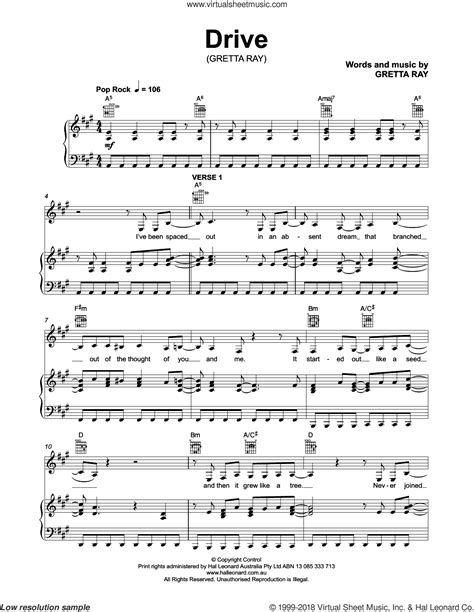 Incubus Drive Guitar Chords 6