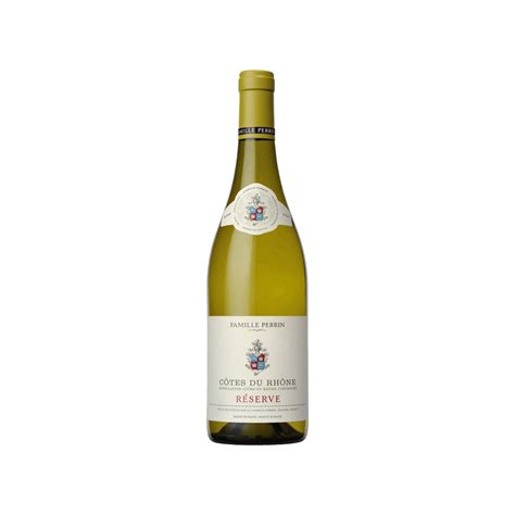 Rượu vang Pháp Famille Perrin Côtes du Rhône Blanc Réserve 2021