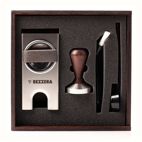 Набор бариста Bezzera Barista Tamper Wooden Box в футляре