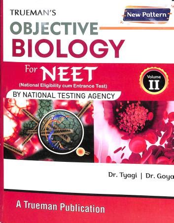 Buy Trueman S Objective Biology For NEET Volume 1 2 Book Online