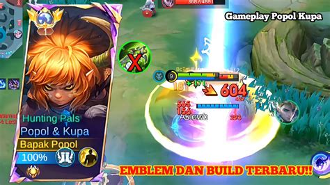 EMBLEM DAN BUILD TERBARU BUILD POPOL KUPA TERSAKIT 2024 CARA MAIN