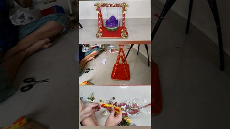 DIY Krishna Jhula For Janmashtami Diy Craft Krishnajhula