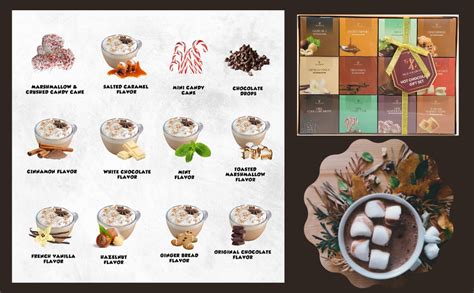 Mother S Day Gift For Her Luxury Hot Chocolate Gift Set 9 Flavoured Hot Chocolate Sachets 3