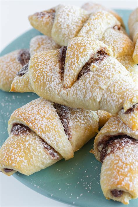 Easy Nutella Crescent Rolls - Practically Homemade