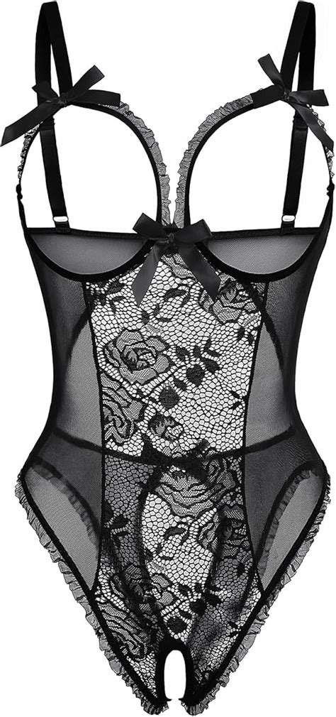 Avidlove Lingerie For Women Sexy Teddy One Piece Lace Babydoll Bodysuit