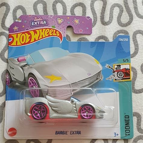 Hot Wheels Barbie Extra Silver Pink HW Tooned Perfect Birthday Etsy UK