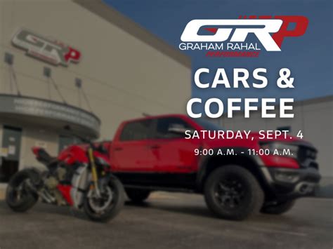 GRP CARS COFFEE SEPT 4 Graham Rahal Performance Zionsville Indiana