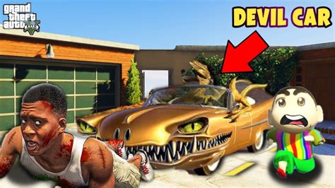 GTA V Franklin Shinchan Found Cursed Killer Car In GTA 5 YouTube