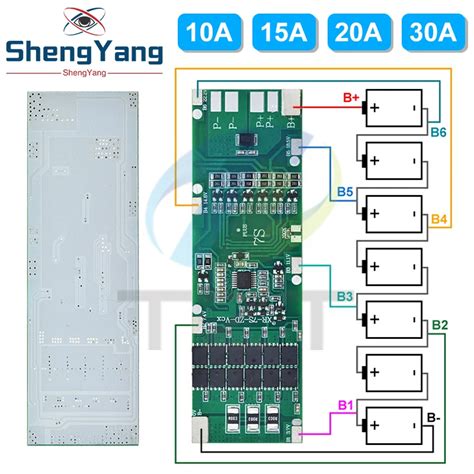 TZT Carte De Charge De Batterie Avec Fonction D Quilibre Protection