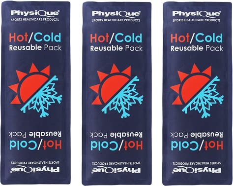 Physique X Reusable Hot And Cold Packs Cm X Cm Use As Heat Pad Or Ice Pack For