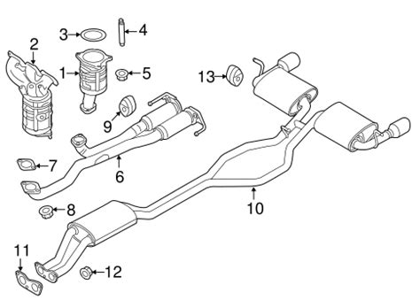 Exhaust Components For Ford Edge Tascaparts