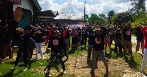 Relawan Ganjar Ajak Masyarakat Kapuas Budayakan Pola Hidup Sehat