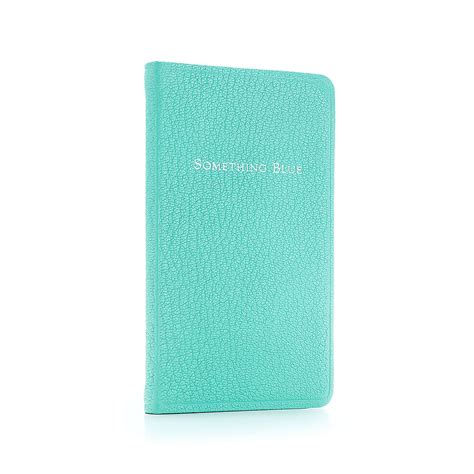 Something Blue Book journal in Tiffany Blue® grain leather. | Tiffany & Co.