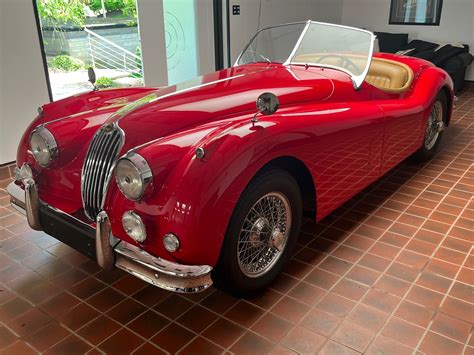 1956 Jaguar XK 140 Roadster Sand Lots RM Sotheby S