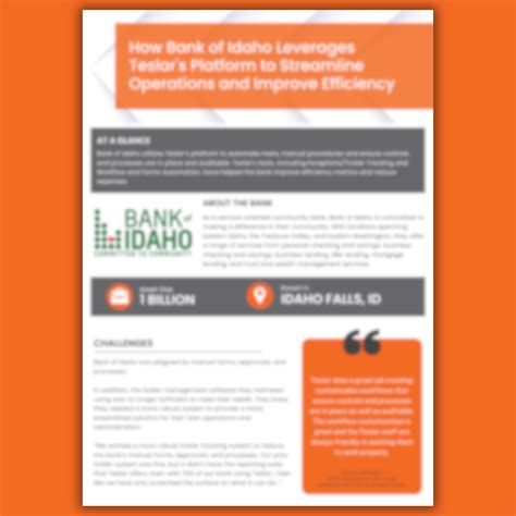 Bank Of Idaho Case Study