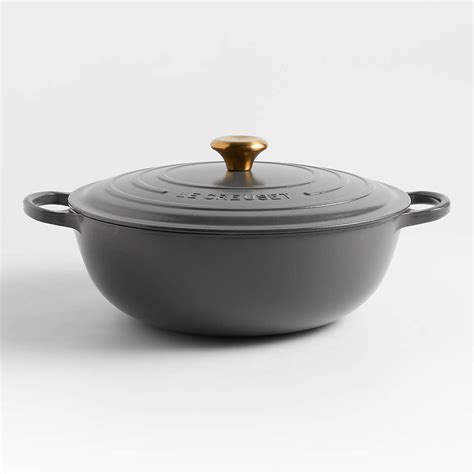 Le Creuset Signature 7 5 Qt Graphite Enameled Cast Iron Chef Oven