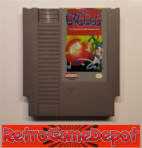 Dig Dug Nintendo Nes Etsy