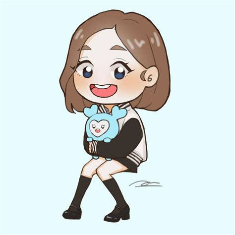 Twice Fanart Im Nayeon Kpop Dream Catcher Girl Group Chibi Disney