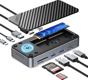 Usb C Hub Mit Nvme M Ssd Geh Use Orico In Docking Station Usb C