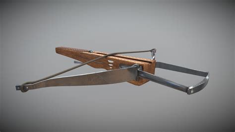 Medieval Crossbow Download Free 3d Model By Deangothard [77aa330] Sketchfab