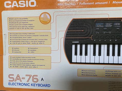 Casio piano keyboard, Hobbies & Toys, Music & Media, Musical ...