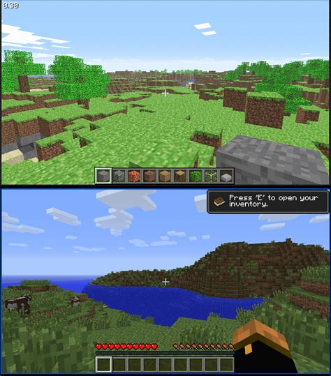 Then And Now Rminecraft