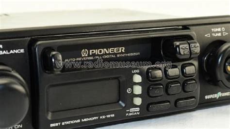 Super Tuner Ke 1818 Car Radio Pioneer Corporation Tokyo Build