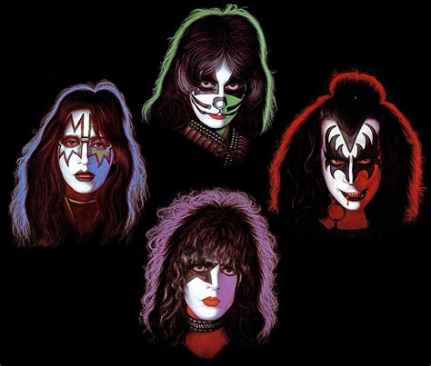 Kiss Solo Album Art A Beautiful Classic All These Years Later Kiss