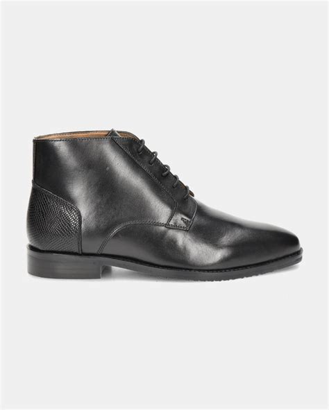 Nelson Hoge Nette Schoenen Voor Heren Zwart Shoemixxnl