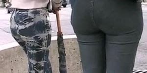 Candid Ass In Jeans Slow Motion Tnaflix