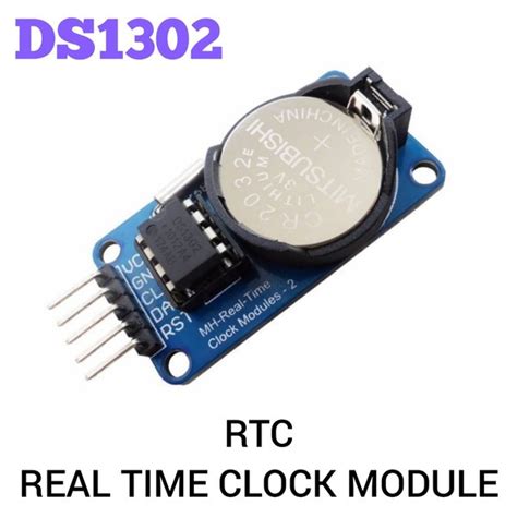 Jual DS1302 RTC Real Time Clock Module DS 1302 Modul Jam Digital