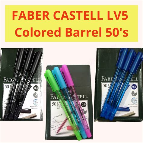 Faber Castell Lv Ballpen Sold Per Box S Fc Faber Castel