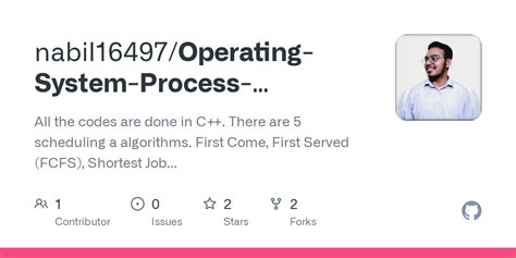 Github Nabil Operating System Process Scheduling Algorithms All