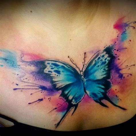 Watercolor Butterfly Tattoo Designs, Ideas and Meaning - Tattoos For You