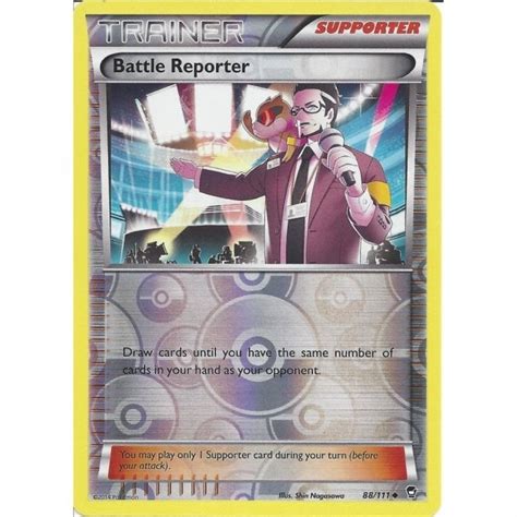 Pokemon Trading Card Game 88 111 Battle Reporter Uncommon Reverse