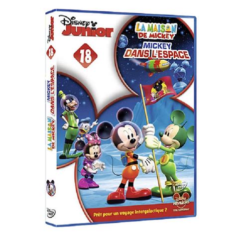 La Maison De Mickey Volume 18 Mickey Dans L Espace DVD NEUF