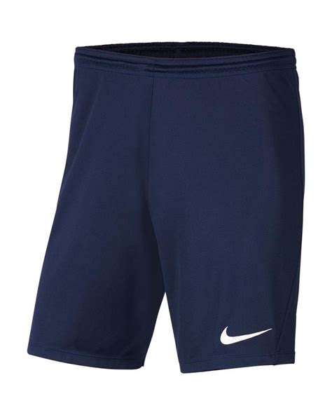 Short Nike Park Iii Pour Enfant Bv Bleu Marine Ekinsport