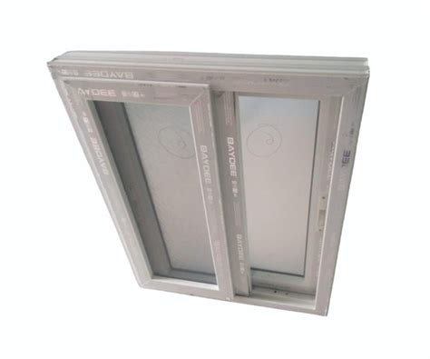 Powder Coating White Track Baydee Sliding Window For Home Upvc At