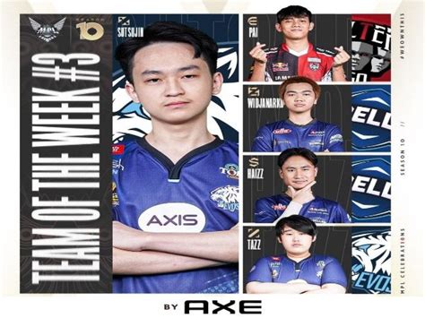 Evos Legends Dan Rbl Mendominasi Team Of The Week Mpl Id Season