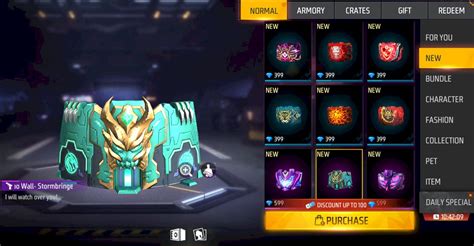 Free Fire MAX OB39 Update Garena Adds New Gloo Wall Skins Bundles