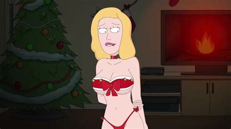Rick And Morty A Way Back Home Sex Scene Only Part 62 Beth In Sexy Xmas Costume By
