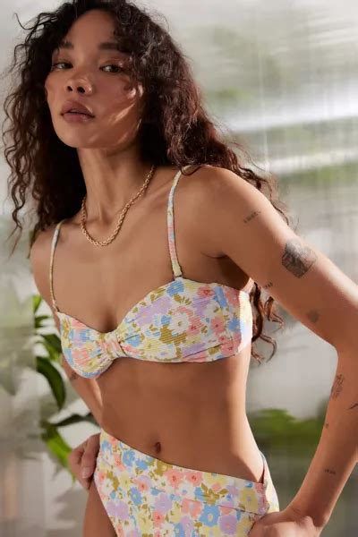 Billabong Dream Chaser Floral Bikini Top Urban Outfitters