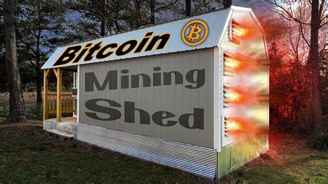 Crypto Mining Shed Quick Tour Youtube