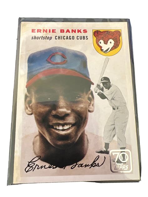 Topps Series Ernie Banks Double Headers Chicago Cubs Tdh