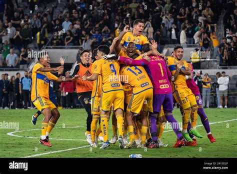 Los Angeles United States 27th Sep 2023 Tigres UANL Celebrate